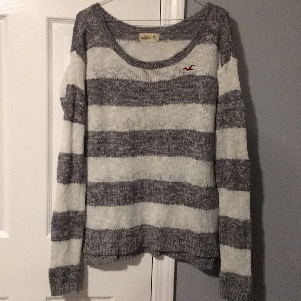 Hollister striped sweater.